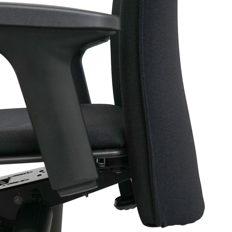 Silla Giratoria en Tela Negra de Steifensand - Montiel