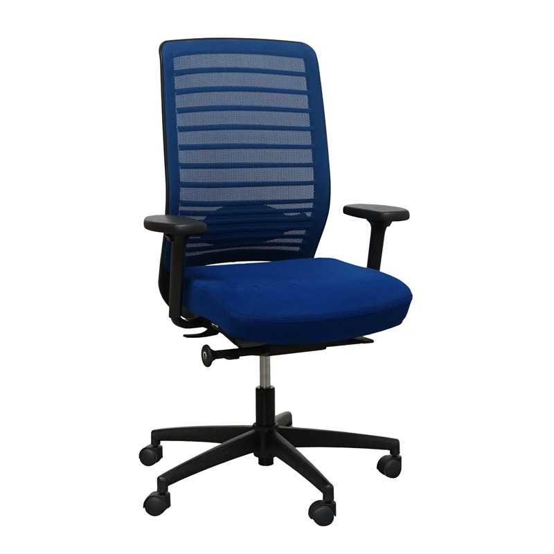 Silla Ergonómica Azul Gaia de Gil Estevez - Montiel