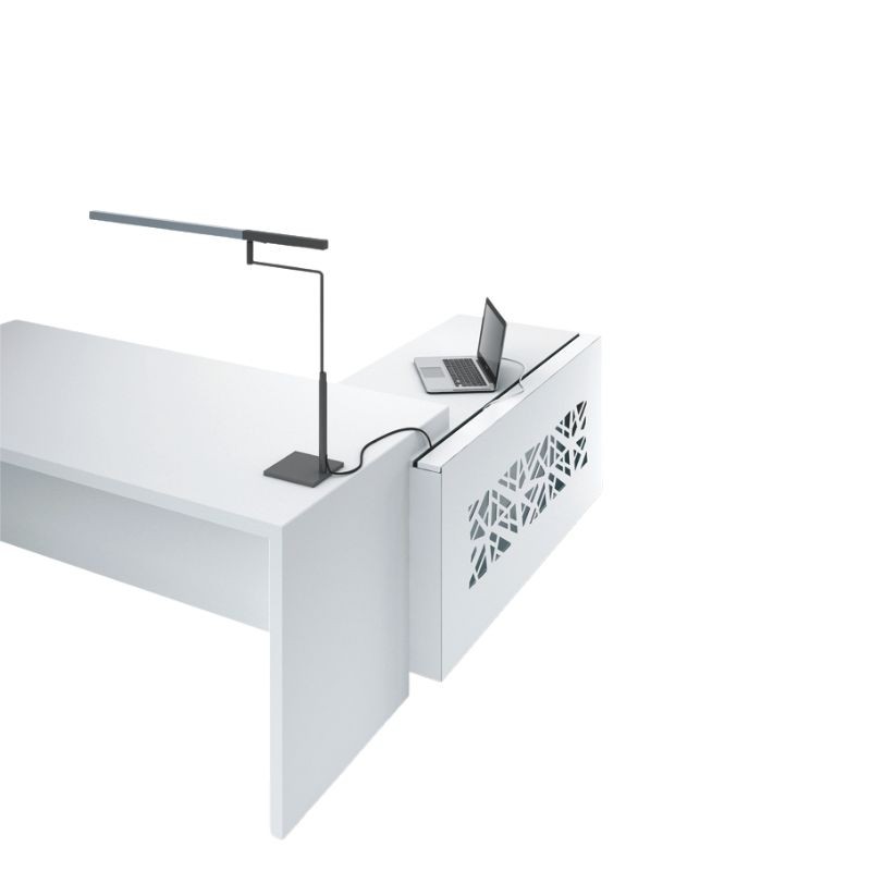 Mesa Dirección Madera con Mueble T45 de Quadrifoglio - Montiel