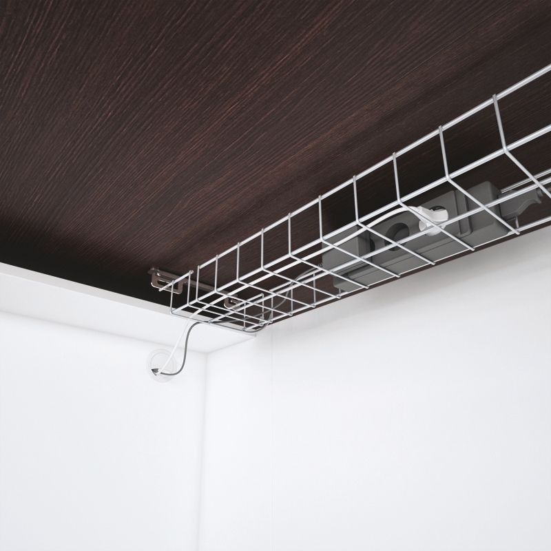 Mesa Dirección Madera con Mueble T45 de Quadrifoglio - Montiel