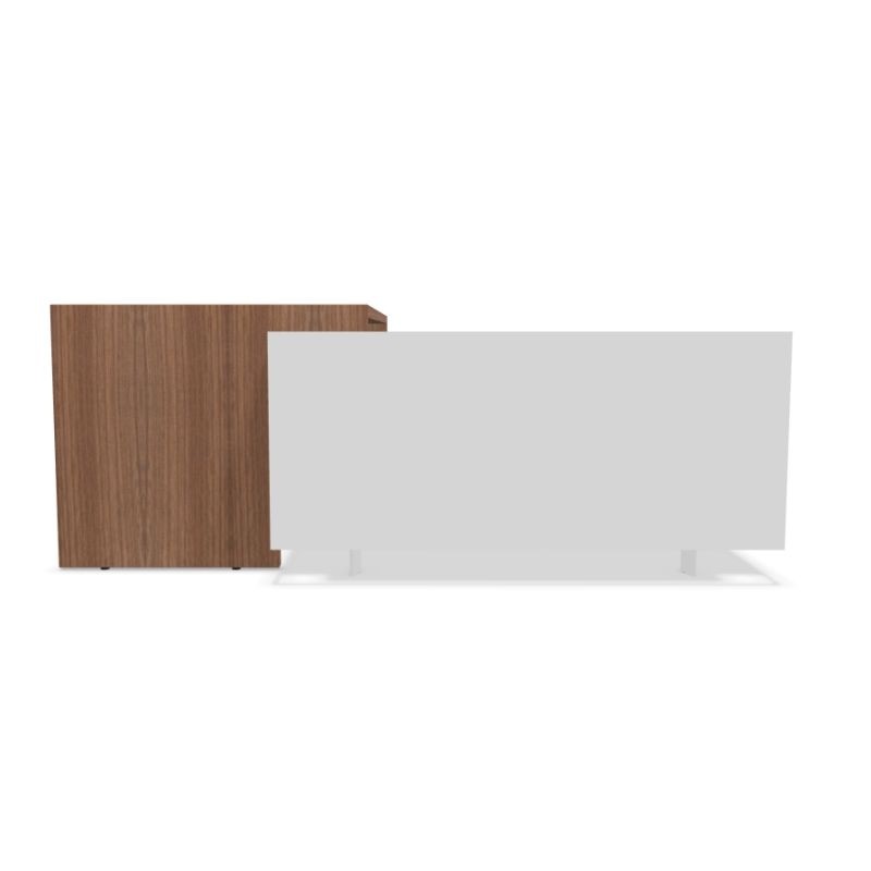 Mesa Dirección Madera con Mueble T45 de Quadrifoglio - Montiel