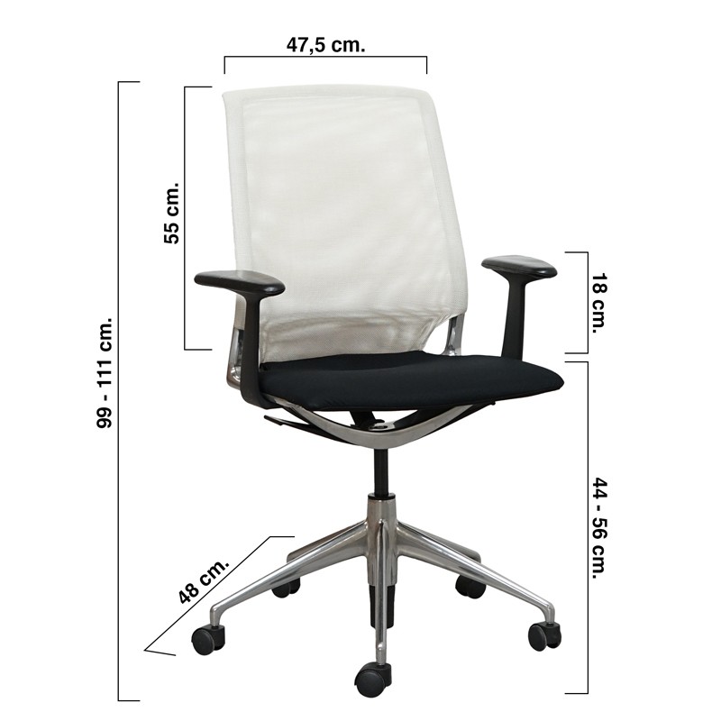 Silla Giratoria Oficina Meda Chair de Vitra - Montiel