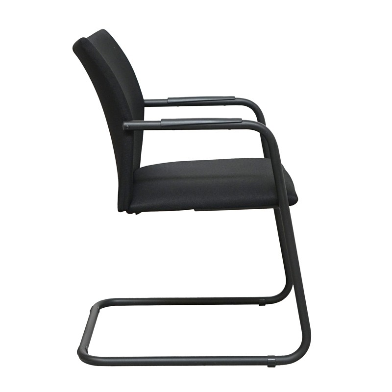 Silla Confidente Patin Negro de Luyando - Montiel