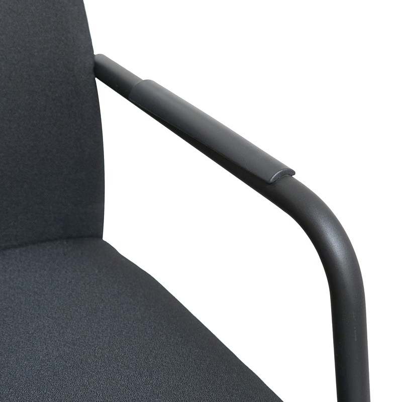 Silla Confidente Patin Negro de Luyando - Montiel