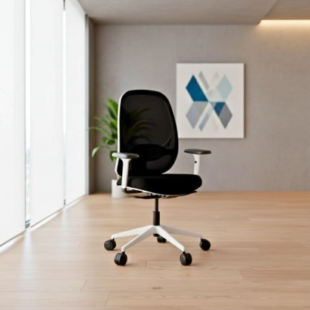 Silla Ergonómica Oficina Blanca LUKAT de Intacor - Montiel