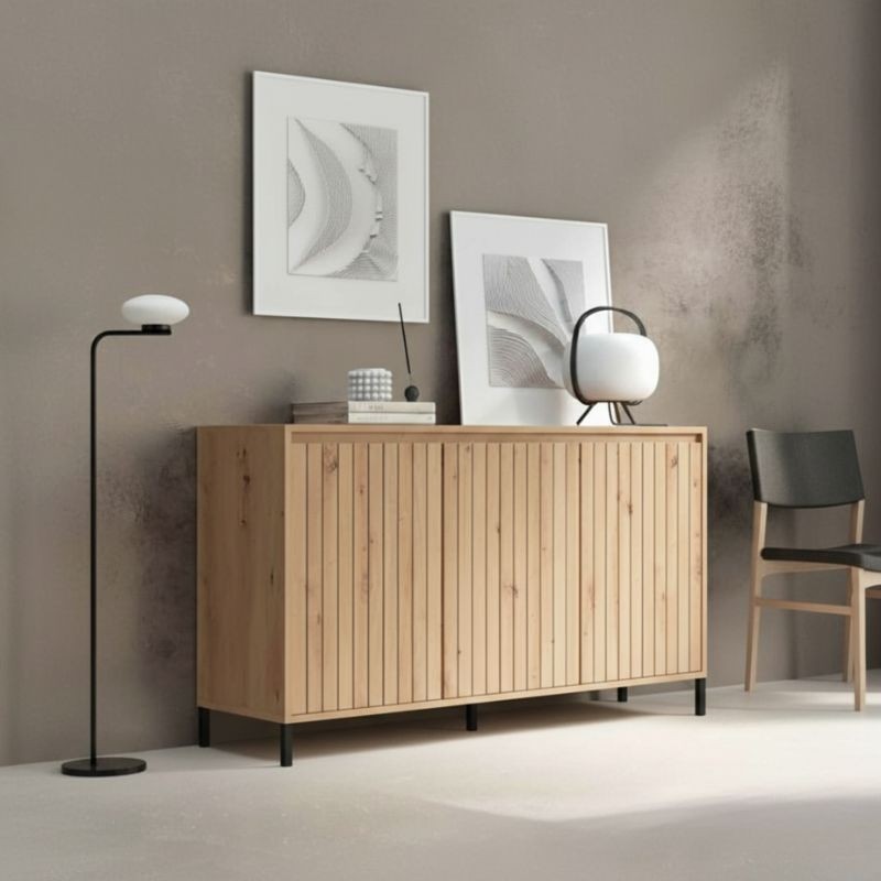 Aparador 3 Puertas de Madera LUX 12 - Montiel