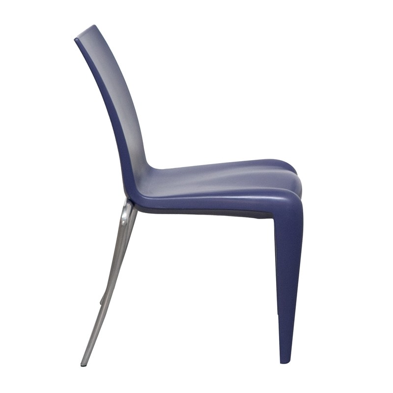 Silla para Salas de Espera Azul 4 Patas de Vitra - Montiel