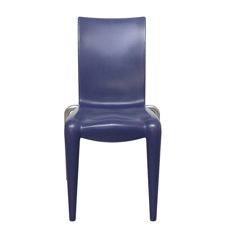 Silla para Salas de Espera Azul 4 Patas de Vitra - Montiel