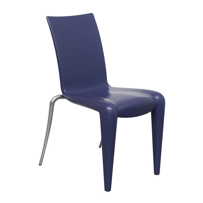 Silla para Salas de Espera Azul 4 Patas de Vitra - Montiel
