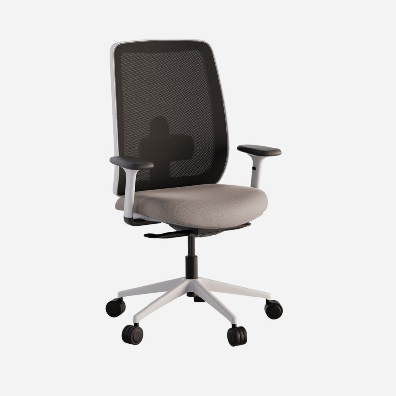 Silla Ergonómica Oficina Blanca 911 de Intacor - Montiel