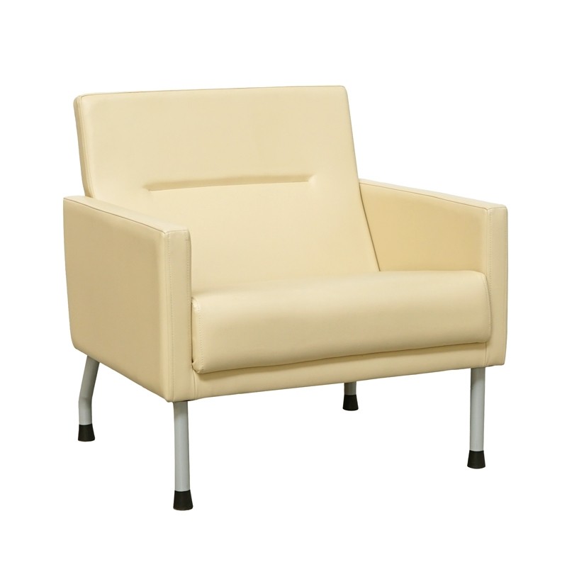 Sillón Beige 4 Patas Gris MM1732 - Montiel