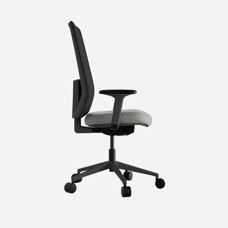 Silla Ergonómica Oficina Negra QUEEN de Intacor - Montiel