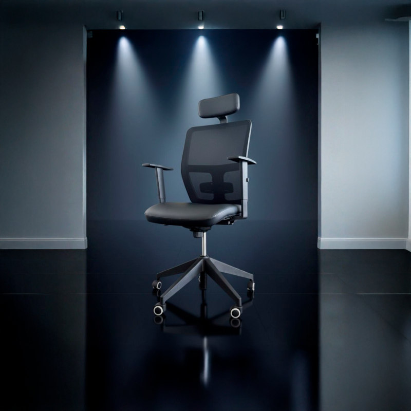 Silla Ergonómica JM Respaldo Malla de Kunna - Montiel