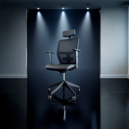 Silla Ergonómica JM Respaldo Malla de Kunna - Montiel