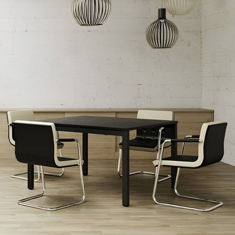 Mesa Dirección Oficina Efecto Mármol Flink de Kesta - Montiel