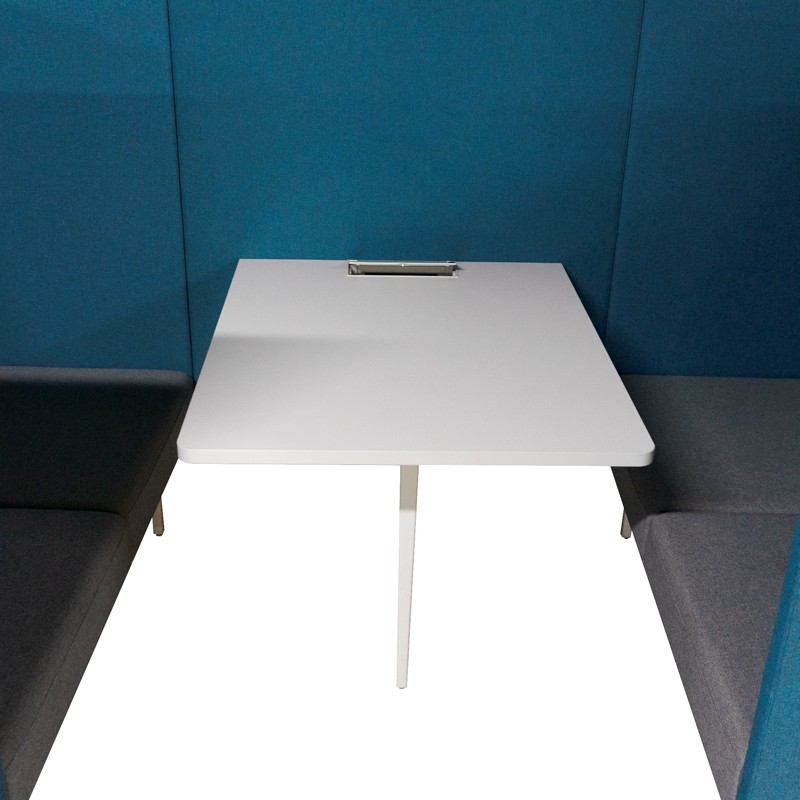 Sofás Dos Asientos con Mesa Central de Actiu - Montiel