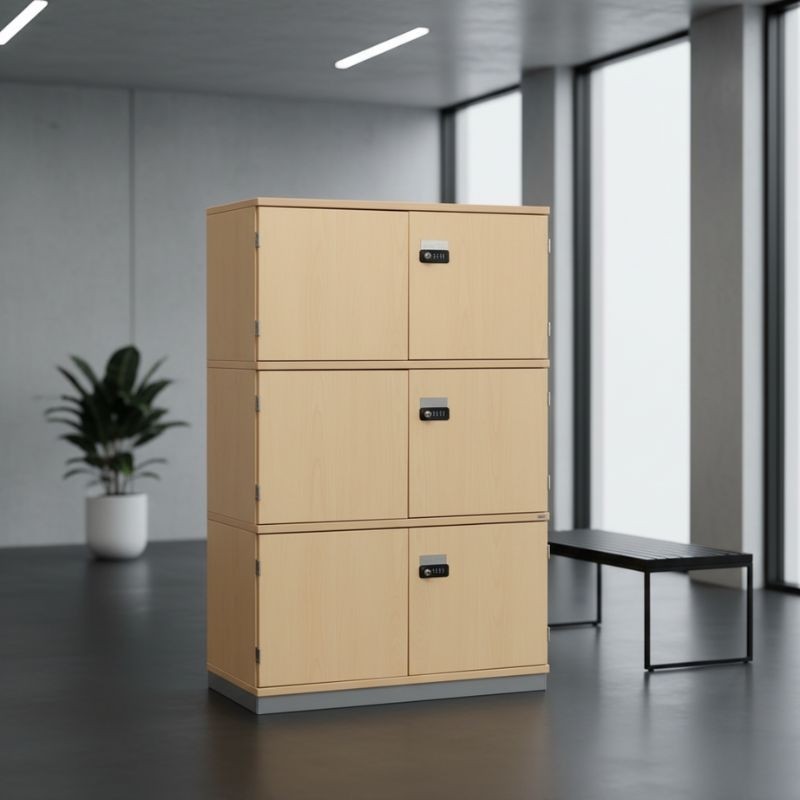 Taquilla de Melamina Puertas con Código de Kinnarps - Montiel