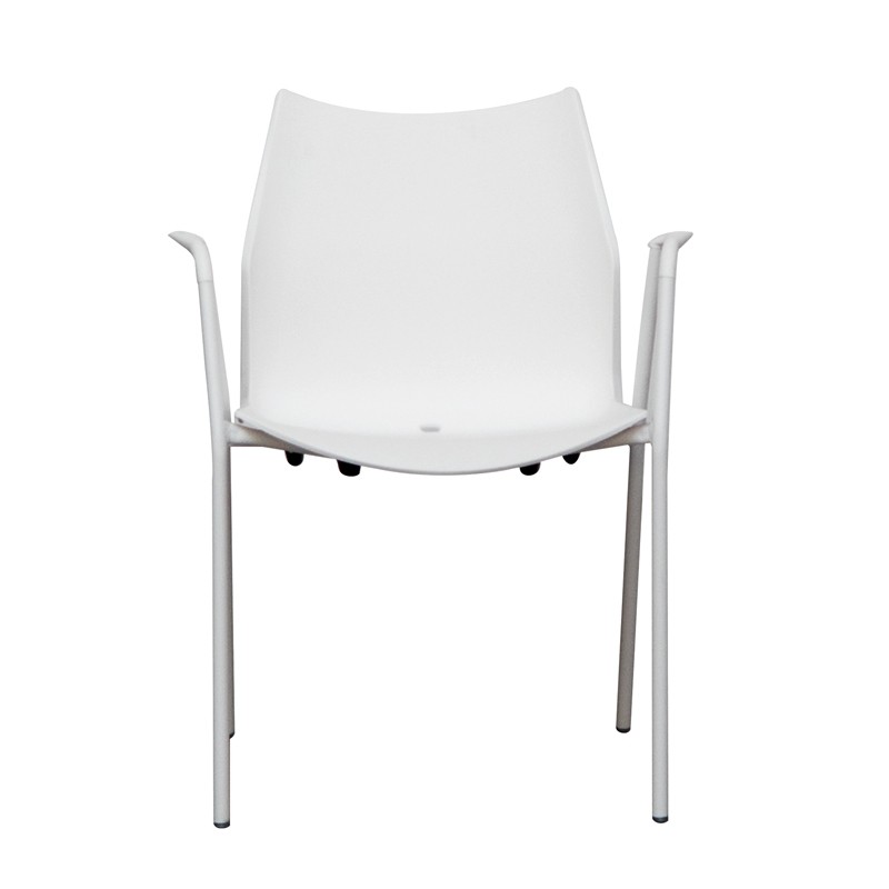 Silla Confidente Blanca Tenzing de Somomar - Montiel