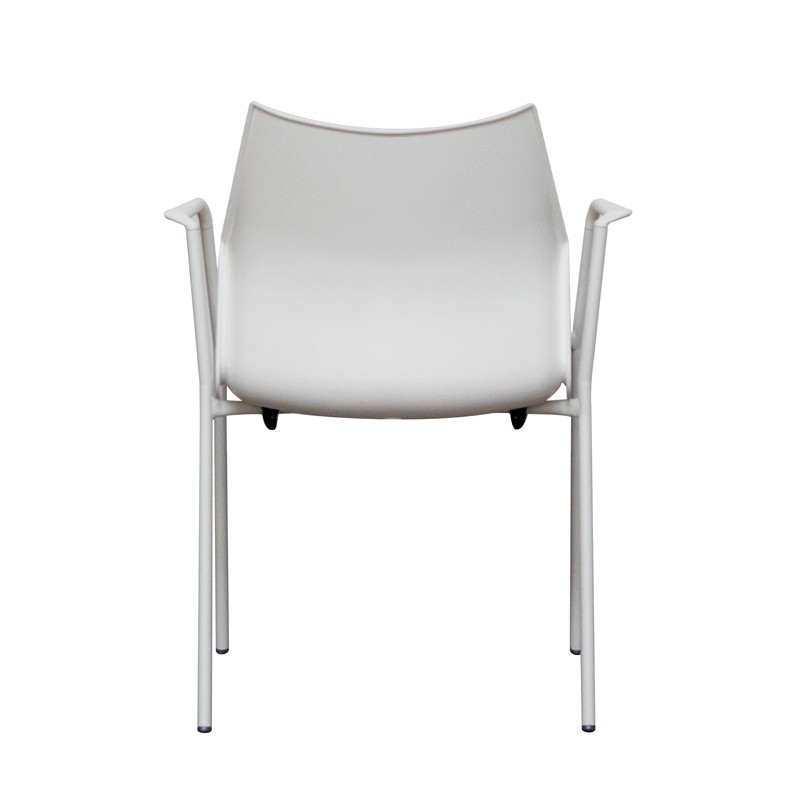 Silla Confidente Blanca Tenzing de Somomar - Montiel