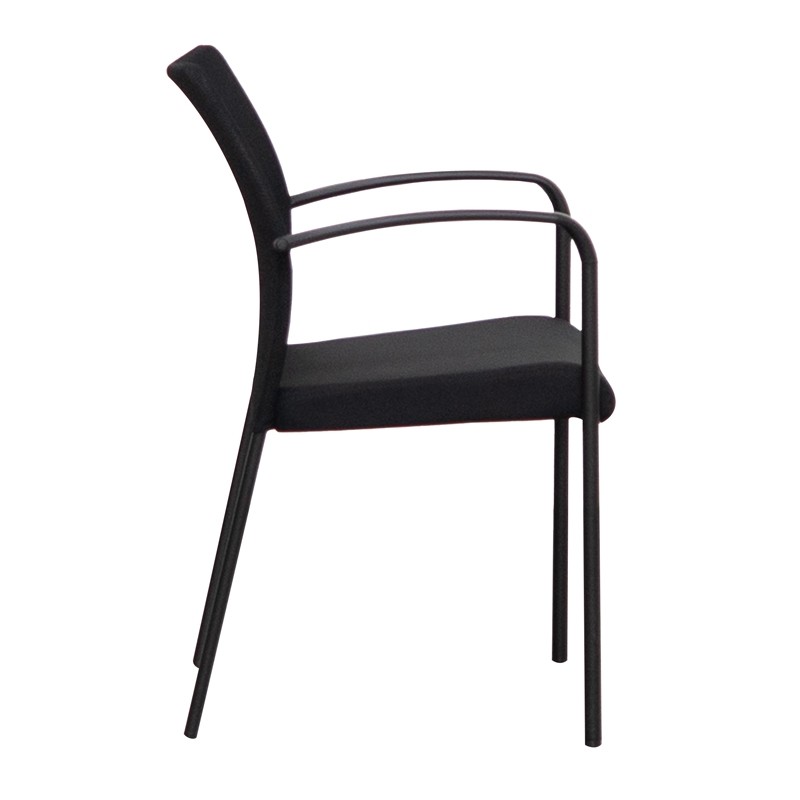 Silla Confidente Negra Fram de Somomar - Montiel