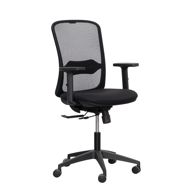 Silla Ergonómica Negra Aura de Somomar - Montiel