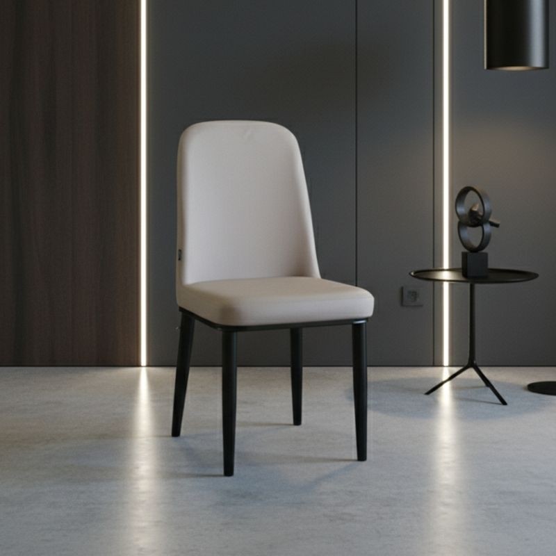 Silla de Recepción Beige Sin Brazos de Bogal - Montiel