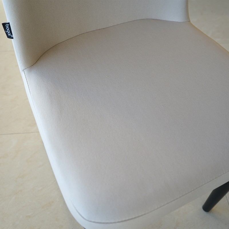 Silla de Recepción Beige Sin Brazos de Bogal - Montiel