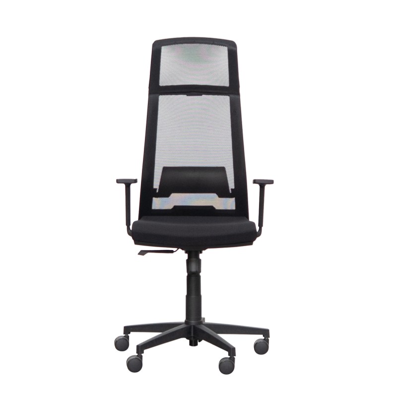 Silla Oficina Ergonómica Negra Duo de Somomar - Montiel