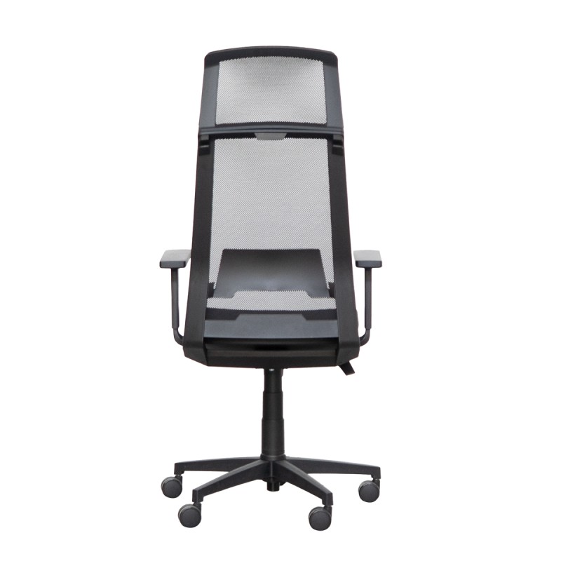 Silla Oficina Ergonómica Negra Duo de Somomar - Montiel