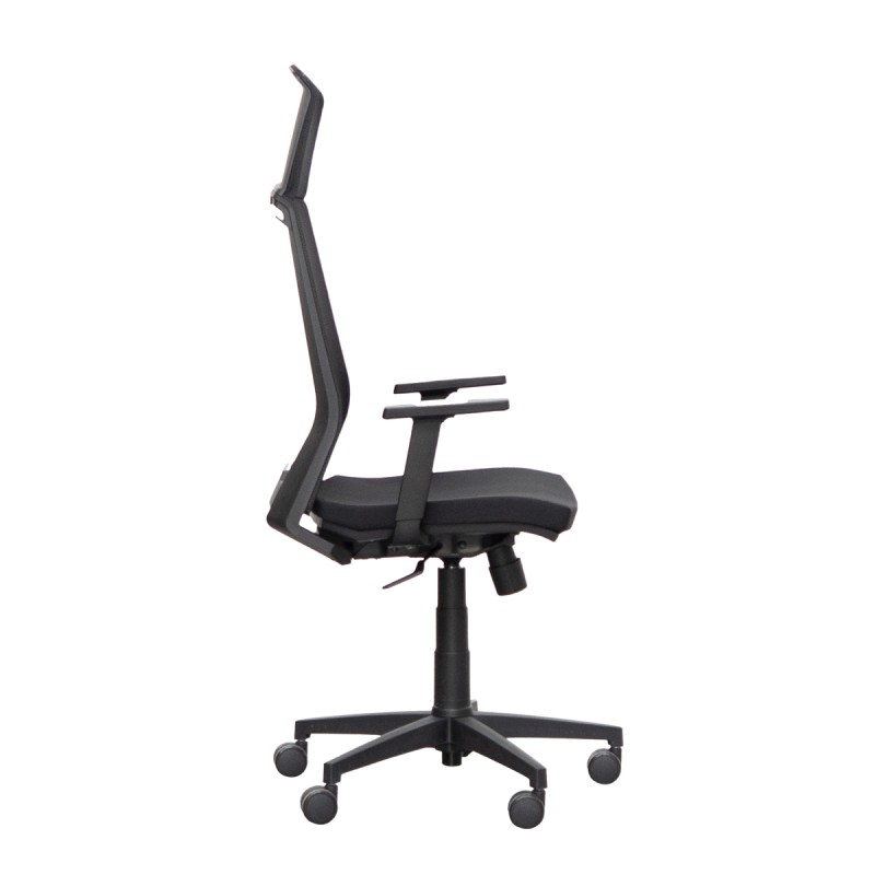 Silla Oficina Ergonómica Negra Duo de Somomar - Montiel