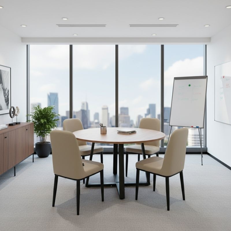 Pack de Mesa y Sillas de Oficina de Bogal - Montiel