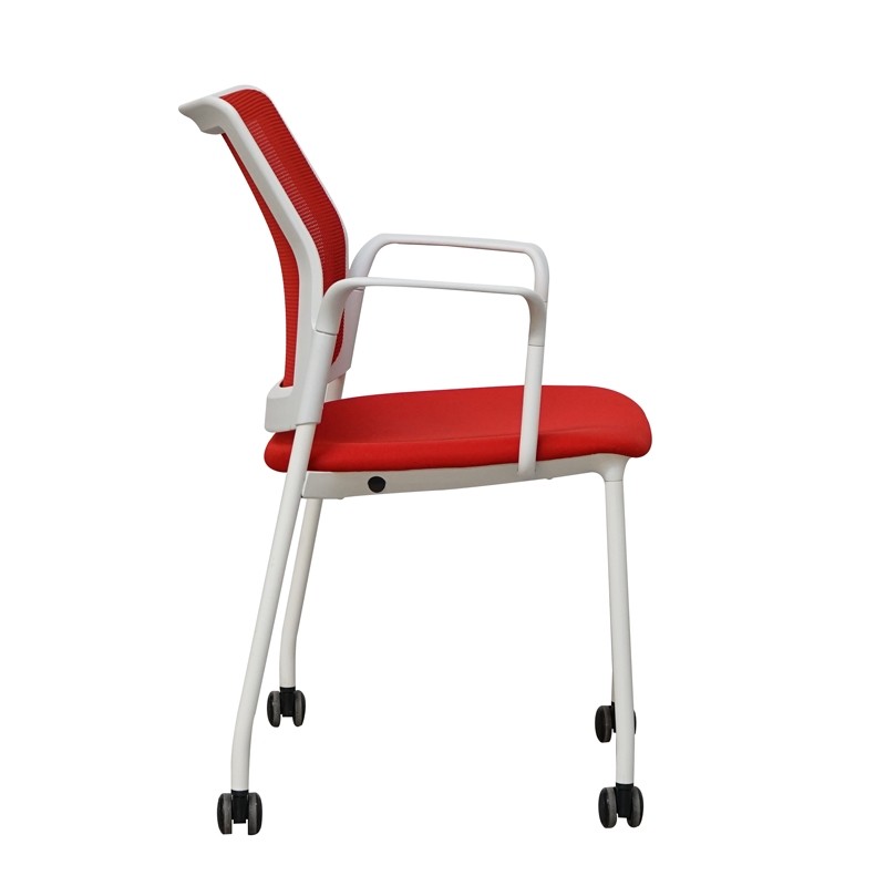 Silla Confidente Malla Roja Urban de Actiu - Montiel
