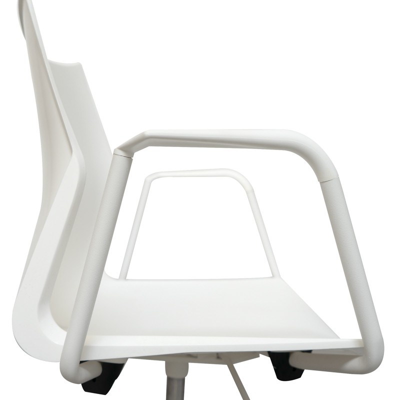 Silla Blanca Giratoria Tenzing de Somomar - Montiel