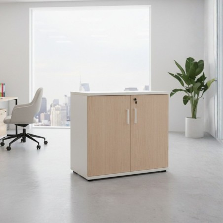 ▷ Armario Bajo con Llave para Oficina de Kunna - Muebles Montiel