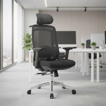 Silla Ergonómica Oficina Goya de Lucontract - Montiel