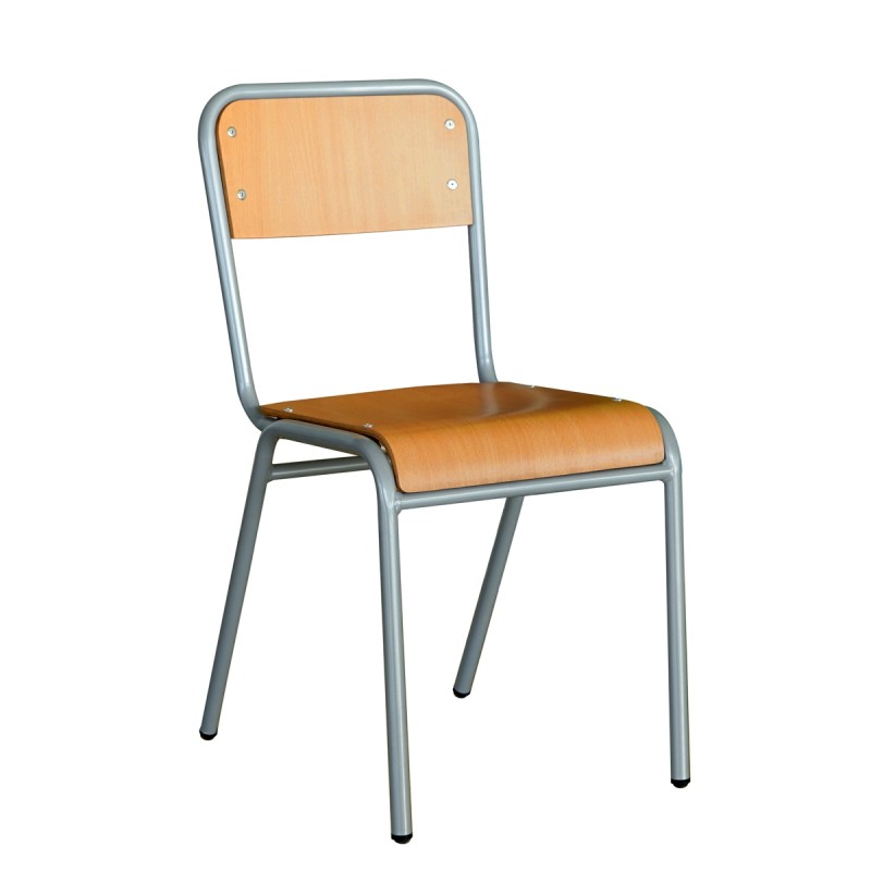 Silla Escolar 4 Patas Mod. Newton Educación By Kunna - Montiel