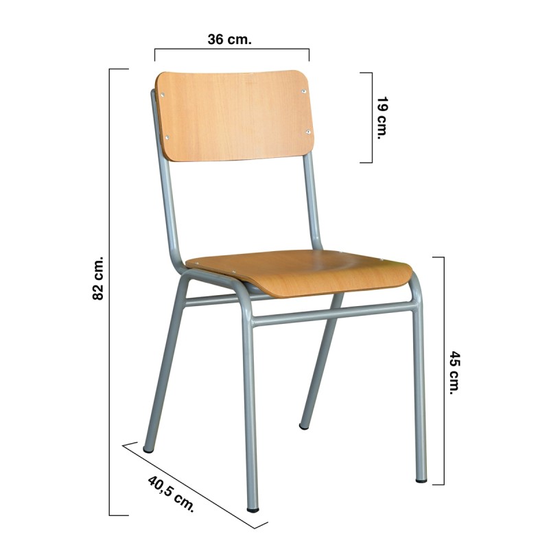 Silla Educativa Mod. Newton Educación By Kunna - Montiel