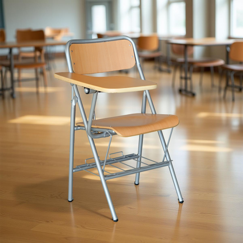 Silla Madera Escolar con Pala Mod. Newton Educación by Kunna