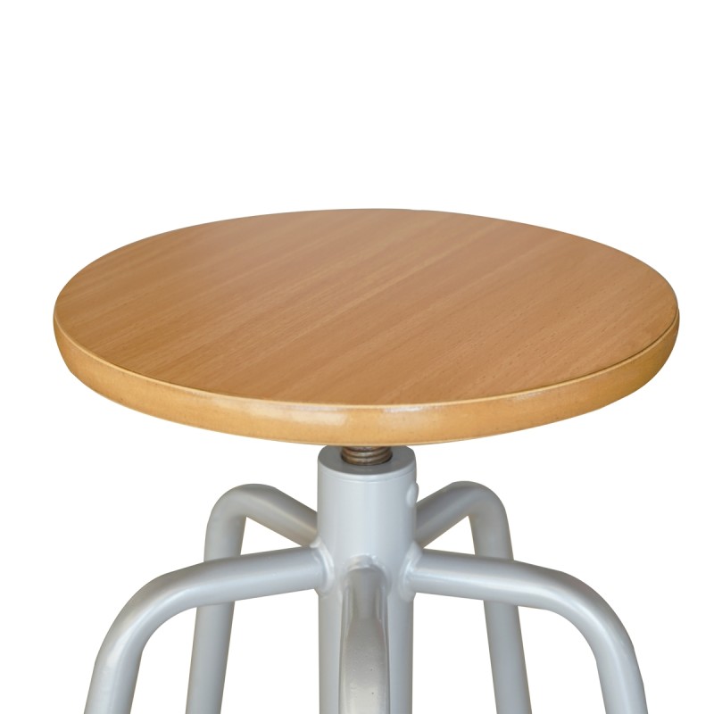 Taburete con Reposapiés Mod. Newton Educación By Kunna