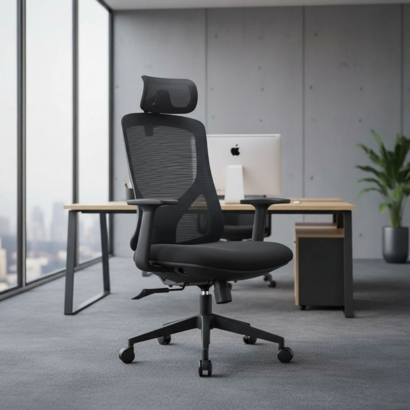 Silla Oficina Ergonómica Picasso de Lucontract - Montiel