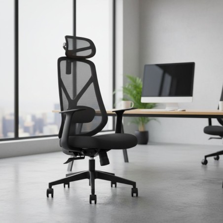 Silla Ergonómica Oficina Zurbarán de Lucontract - Montiel