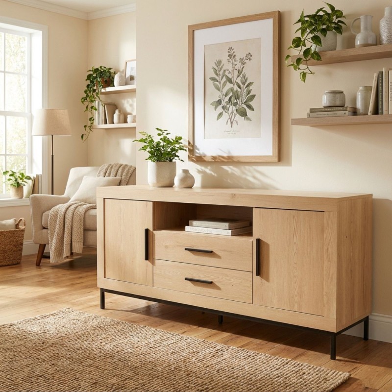 Armario Aparador Pedraza 180x40 cm. de Bogal - Montiel