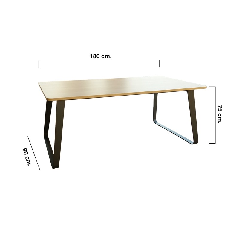 Mesa Mod. Como 180x90 cm. de Bogal - Montiel