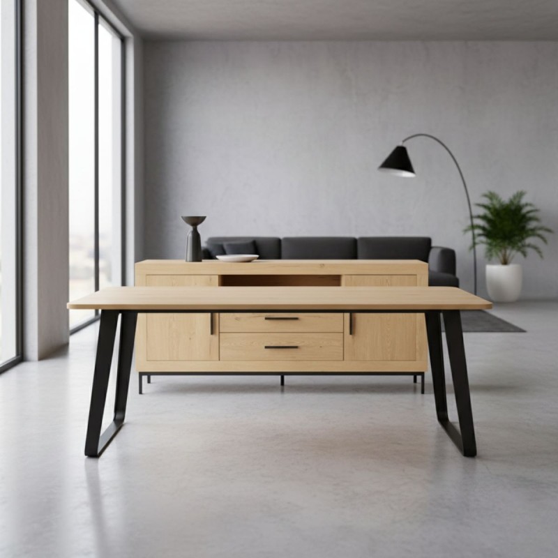 Pack Mesa y Mueble Bajo de Bogal - Montiel