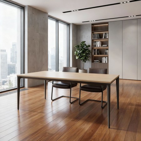 Mesa Oficina Roble 180x90 cm. Ness de Bogal - Montiel