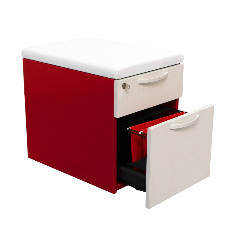 Cajonera con ruedas para oficina de Steelcase - Montiel