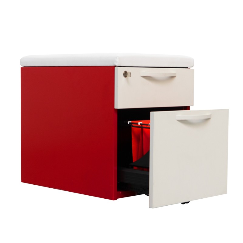 Cajonera con ruedas para oficina de Steelcase - Montiel