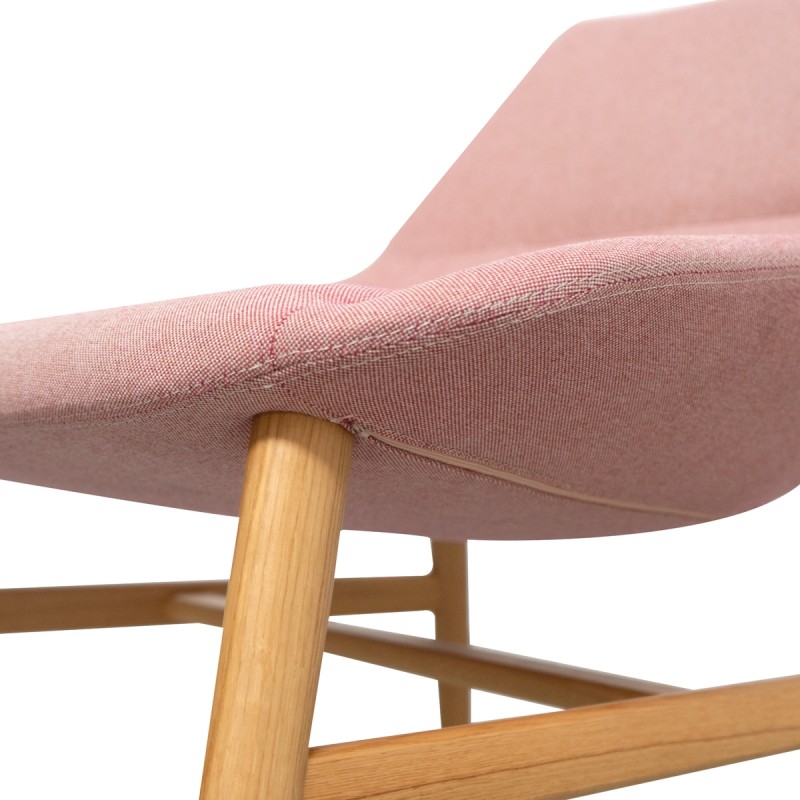 Butaca Rosa Sala de Espera Dunas XL de Inclass - Montiel