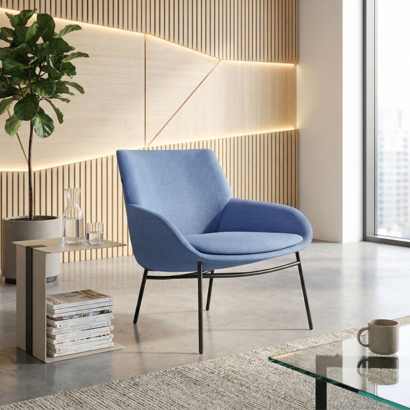 Butaca Recepción Oficina Noom 10 de Actiu - Montiel