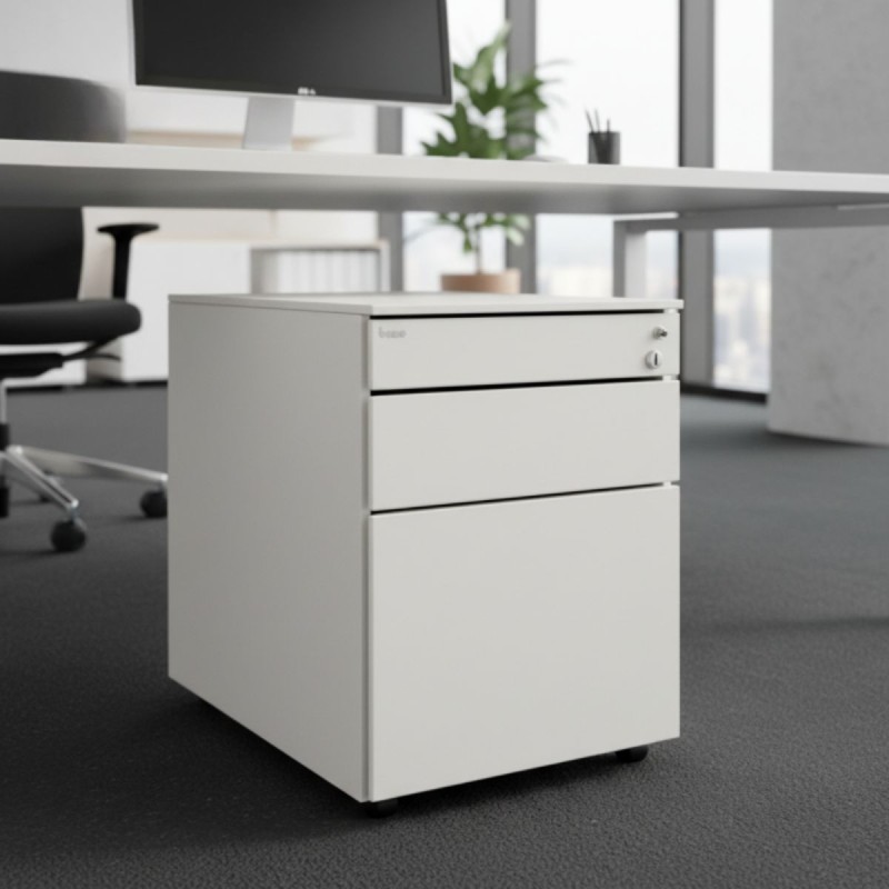 Cajonera madera con ruedas de Bene - Reoffice